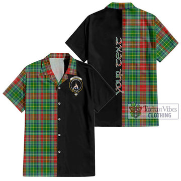 Muirhead Tartan Hawaiian Shirt with Family Crest and Half Of Me Style Kid - Tartan Vibes Clothing