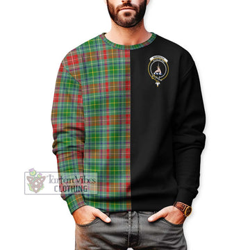 Muirhead Tartan Sweatshirt with Family Crest and Half Of Me Style Unisex - Tartan Vibes Clothing