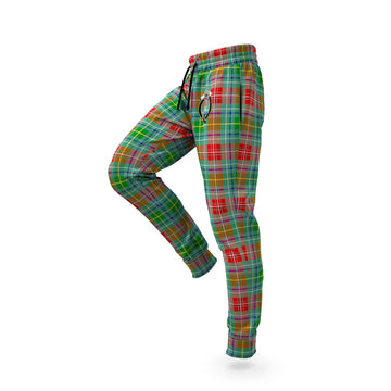 Muirhead Tartan Joggers Pants with Family Crest