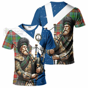 Muirhead Tartan T-Shirt with Family Crest Scottish Bagpiper Vibes Kid's Shirt - Tartan Vibes Clothing