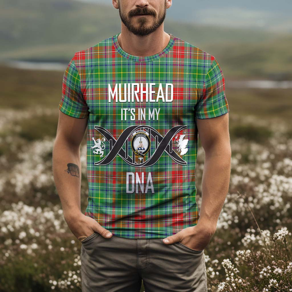 Muirhead Tartan T-Shirt with Family Crest DNA In Me Style Kid's Shirt - Tartan Vibes Clothing
