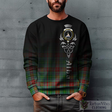 Muirhead Tartan Sweatshirt Featuring Alba Gu Brath Family Crest Celtic Inspired Unisex - Tartan Vibes Clothing