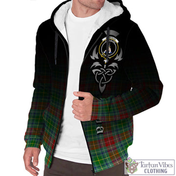 Muirhead Tartan Sherpa Hoodie Featuring Alba Gu Brath Family Crest Celtic Inspired Unisex - Tartan Vibes Clothing