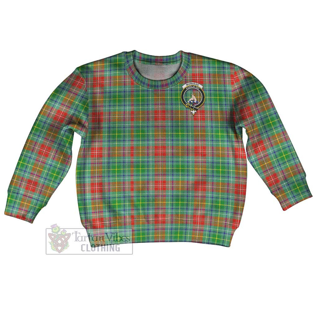 Muirhead Tartan Kid Ugly Sweater with Family Crest Kid - Tartan Vibes Clothing