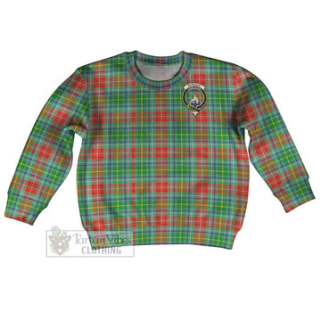 Muirhead Tartan Kid Ugly Sweater with Family Crest Kid - Tartan Vibes Clothing