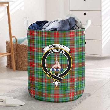 Muirhead Tartan Laundry Basket with Family Crest One Size - Tartan Vibes Clothing