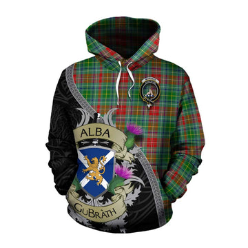 Muirhead Tartan Family Crest Cotton Hoodie Lion Rampant Royal Thistle Shield Celtic Inspired Pullover Hoodie XS - Tartan Vibes Clothing