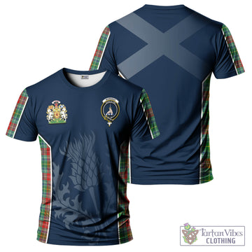Muirhead Tartan T-Shirt with Family Crest and Scottish Thistle Vibes Sport Style