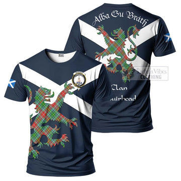 Muirhead Tartan Lion Rampant T-Shirt Proudly Display Your Heritage with Alba Gu Brath and Clan Name Kid's Shirt - Tartan Vibes Clothing