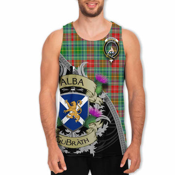 Muirhead Tartan Family Crest Men's Tank Top Lion Rampant Royal Thistle Shield Celtic Inspired Men - Tartan Vibes Clothing