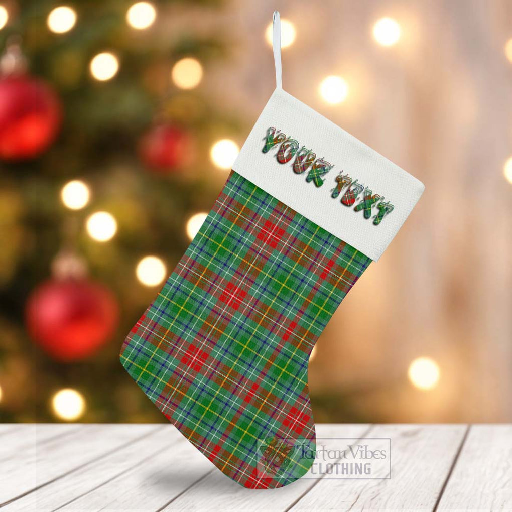Muirhead Tartan Christmas Stocking with Personalized Text - Tartan Vibes Clothing