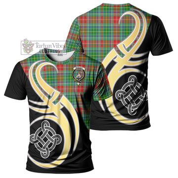 Muirhead Tartan T-Shirt with Family Crest and Celtic Symbol Style Kid's Shirt - Tartan Vibes Clothing