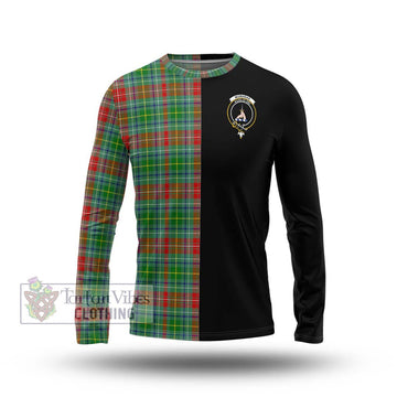 Muirhead Tartan Long Sleeve T-Shirt with Family Crest and Half Of Me Style Unisex - Tartan Vibes Clothing