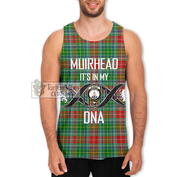 Muirhead Tartan Men's Tank Top with Family Crest DNA In Me Style Men - Tartan Vibes Clothing
