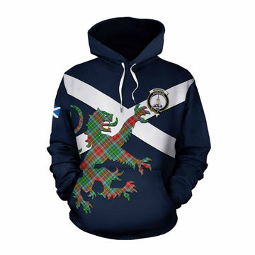 Muirhead Tartan Lion Rampant Cotton Hoodie Proudly Display Your Heritage with Alba Gu Brath and Clan Name Pullover Hoodie XS - Tartan Vibes Clothing