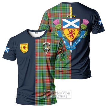 Muirhead Tartan T-Shirt Alba with Scottish Lion Royal Arm Half Style Kid's Shirt - Tartan Vibes Clothing