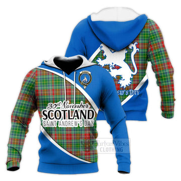 Muirhead Family Crest Tartan Knitted Hoodie Celebrate Saint Andrew's Day in Style Unisex Knitted Pullover Hoodie - Tartan Vibes Clothing
