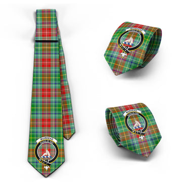 Muirhead Tartan Classic Necktie with Family Crest Necktie One Size - Tartan Vibes Clothing