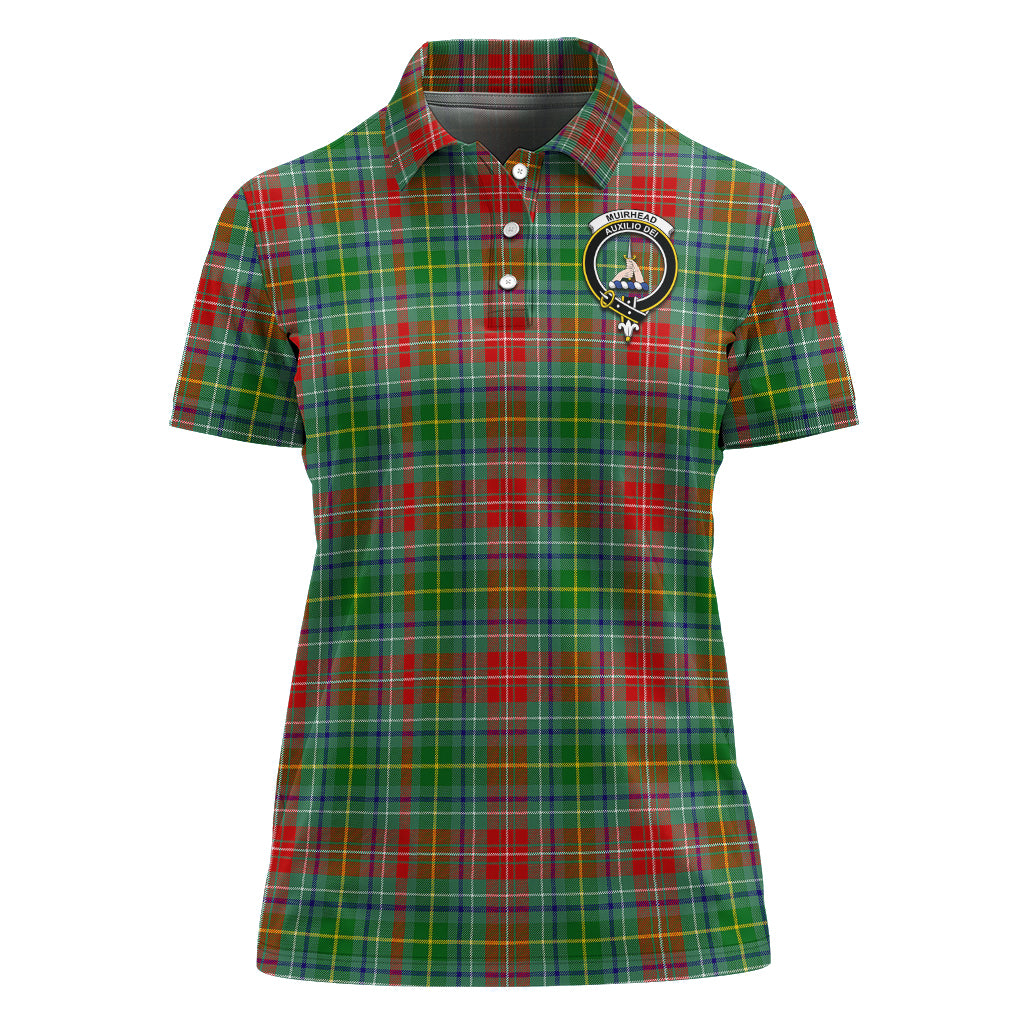 muirhead-tartan-polo-shirt-with-family-crest-for-women