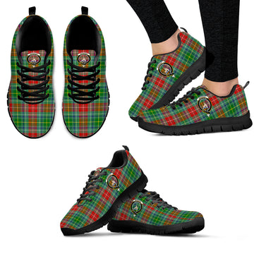 Muirhead Tartan Sneakers with Family Crest