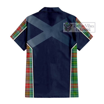 Muirhead Tartan Hawaiian Shirt with Family Crest and Lion Rampant Vibes Sport Style - Tartan Vibes Clothing