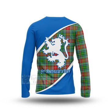 Muirhead Family Crest Tartan Long Sleeve T-Shirt Celebrate Saint Andrew's Day in Style - Tartan Vibes Clothing