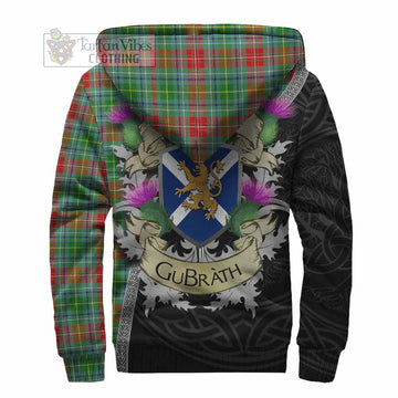 Muirhead Tartan Family Crest Sherpa Hoodie Lion Rampant Royal Thistle Shield Celtic Inspired - Tartan Vibes Clothing