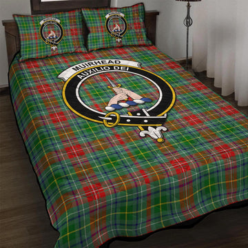 Muirhead Tartan Quilt Bed Set with Family Crest - Tartan Vibes Clothing