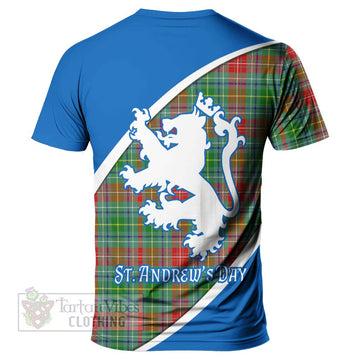 Muirhead Family Crest Tartan T-Shirt Celebrate Saint Andrew's Day in Style - Tartan Vibes Clothing