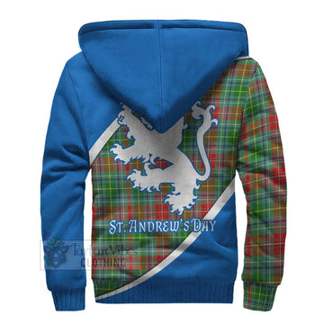 Muirhead Family Crest Tartan Sherpa Hoodie Celebrate Saint Andrew's Day in Style - Tartan Vibes Clothing