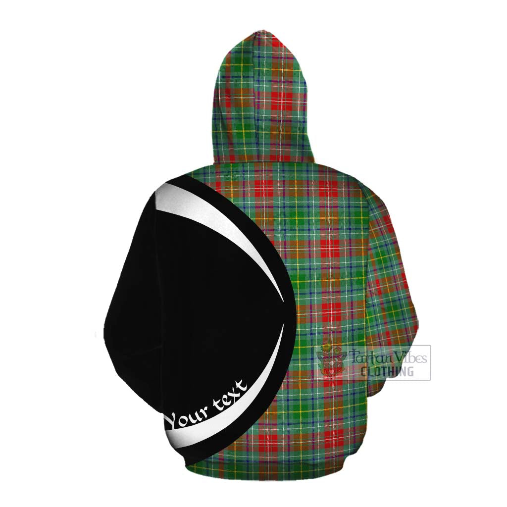 Muirhead Tartan Cotton Hoodie with Family Crest Circle Style Pullover Hoodie - Tartan Vibes Clothing