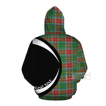Muirhead Tartan Cotton Hoodie with Family Crest Circle Style Pullover Hoodie - Tartan Vibes Clothing