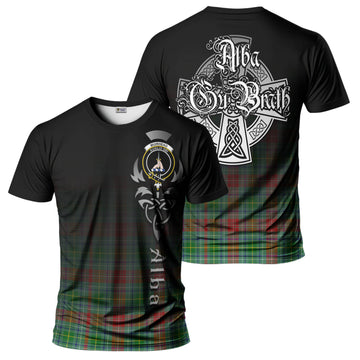Muirhead Tartan T-Shirt Featuring Alba Gu Brath Family Crest Celtic Inspired