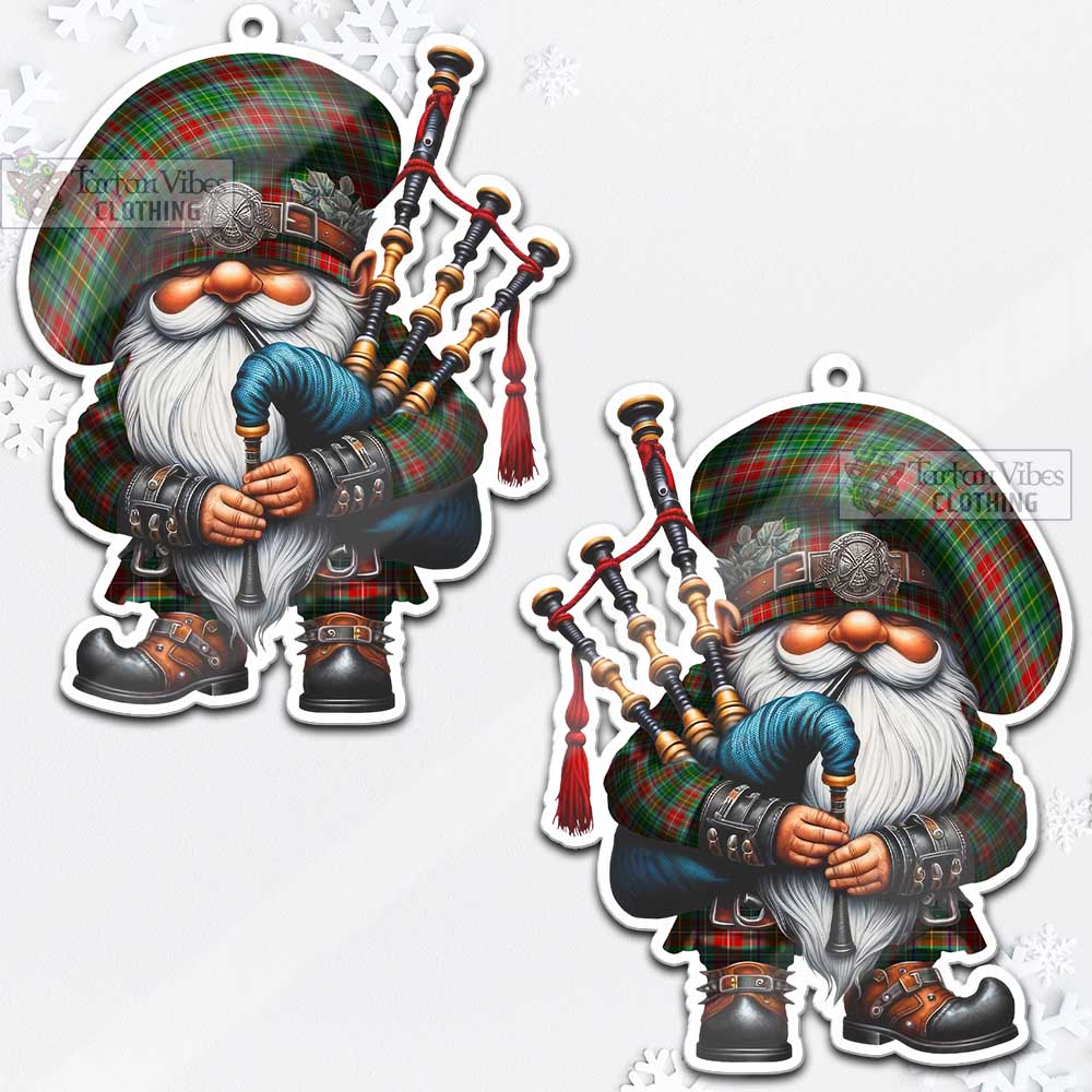 Muirhead Tartan Bagpiper Gnome Christmas Ornament - Tartan Vibes Clothing