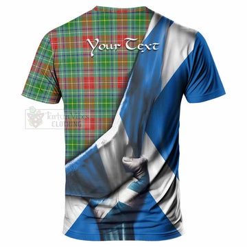 Muirhead Tartan T-Shirt with Family Crest Scotland Patriotic Style - Tartan Vibes Clothing