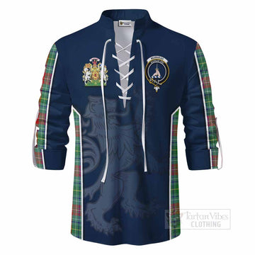 Muirhead Tartan Ghillie Kilt Shirt with Family Crest and Lion Rampant Vibes Sport Style - Tartan Vibes Clothing