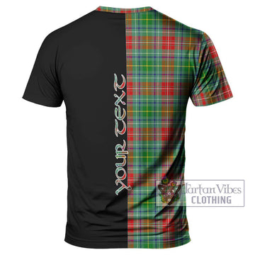 Muirhead Tartan T-Shirt with Family Crest and Half Of Me Style - Tartan Vibes Clothing