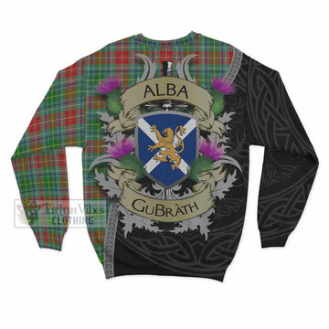 Muirhead Tartan Family Crest Sweatshirt Lion Rampant Royal Thistle Shield Celtic Inspired - Tartan Vibes Clothing