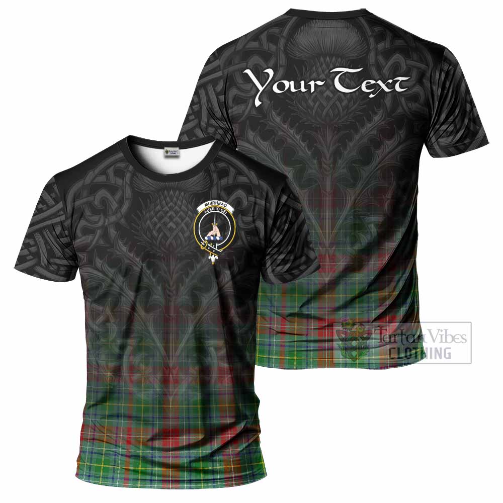 Muirhead Tartan T-Shirt with Family Crest Celtic Thistle Vibes - Tartan Vibes Clothing