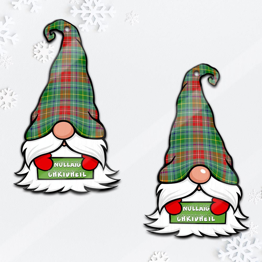 Muirhead Gnome Christmas Ornament with His Tartan Christmas Hat - Tartan Vibes Clothing