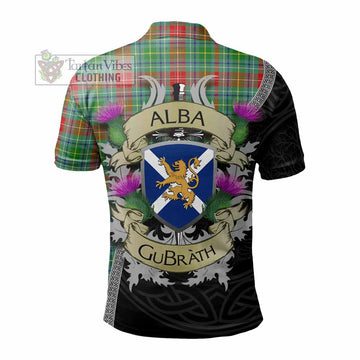 Muirhead Tartan Family Crest Polo Shirt Lion Rampant Royal Thistle Shield Celtic Inspired - Tartan Vibes Clothing