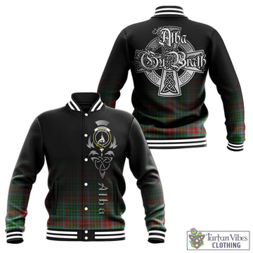 Muirhead Tartan Baseball Jacket Featuring Alba Gu Brath Family Crest Celtic Inspired - Tartan Vibes Clothing