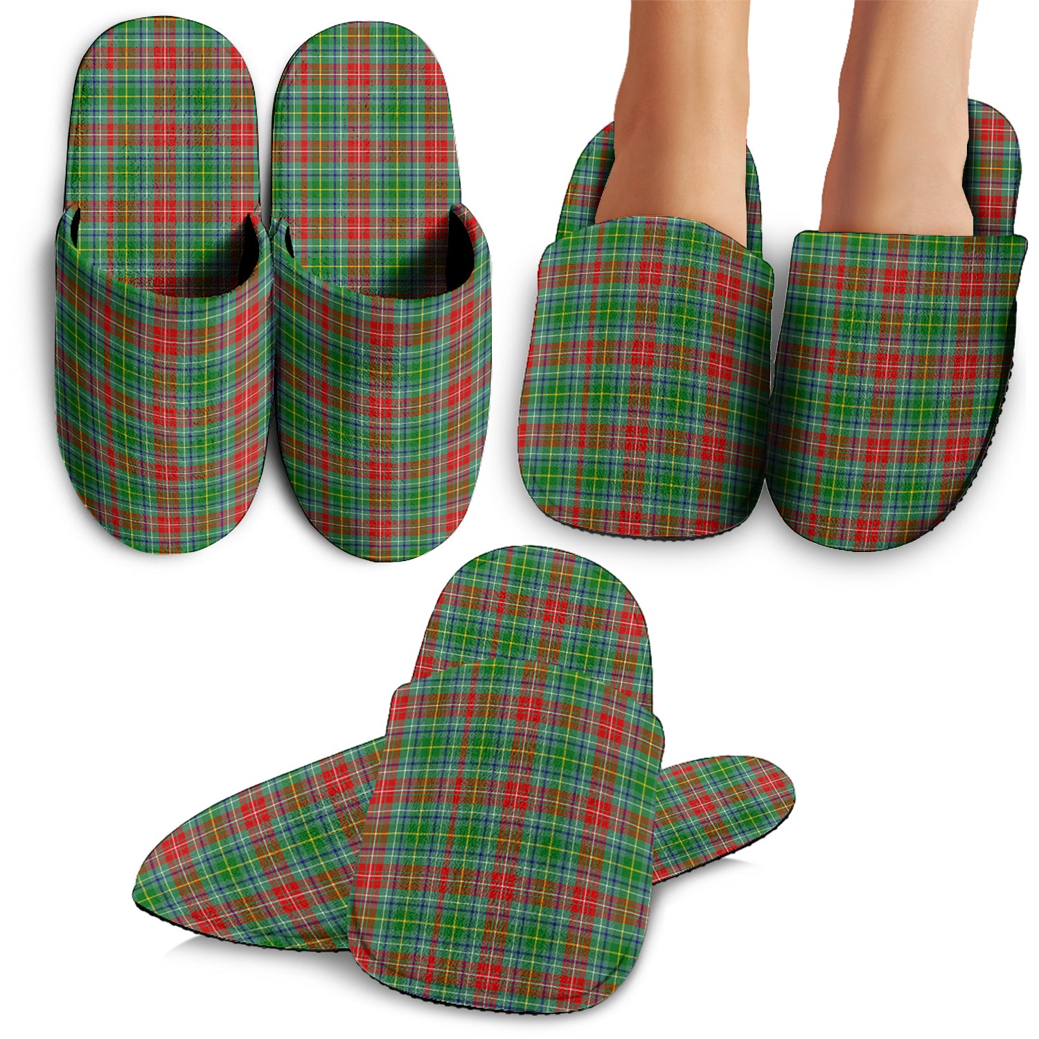 Muirhead Tartan Home Slippers - Tartan Vibes Clothing