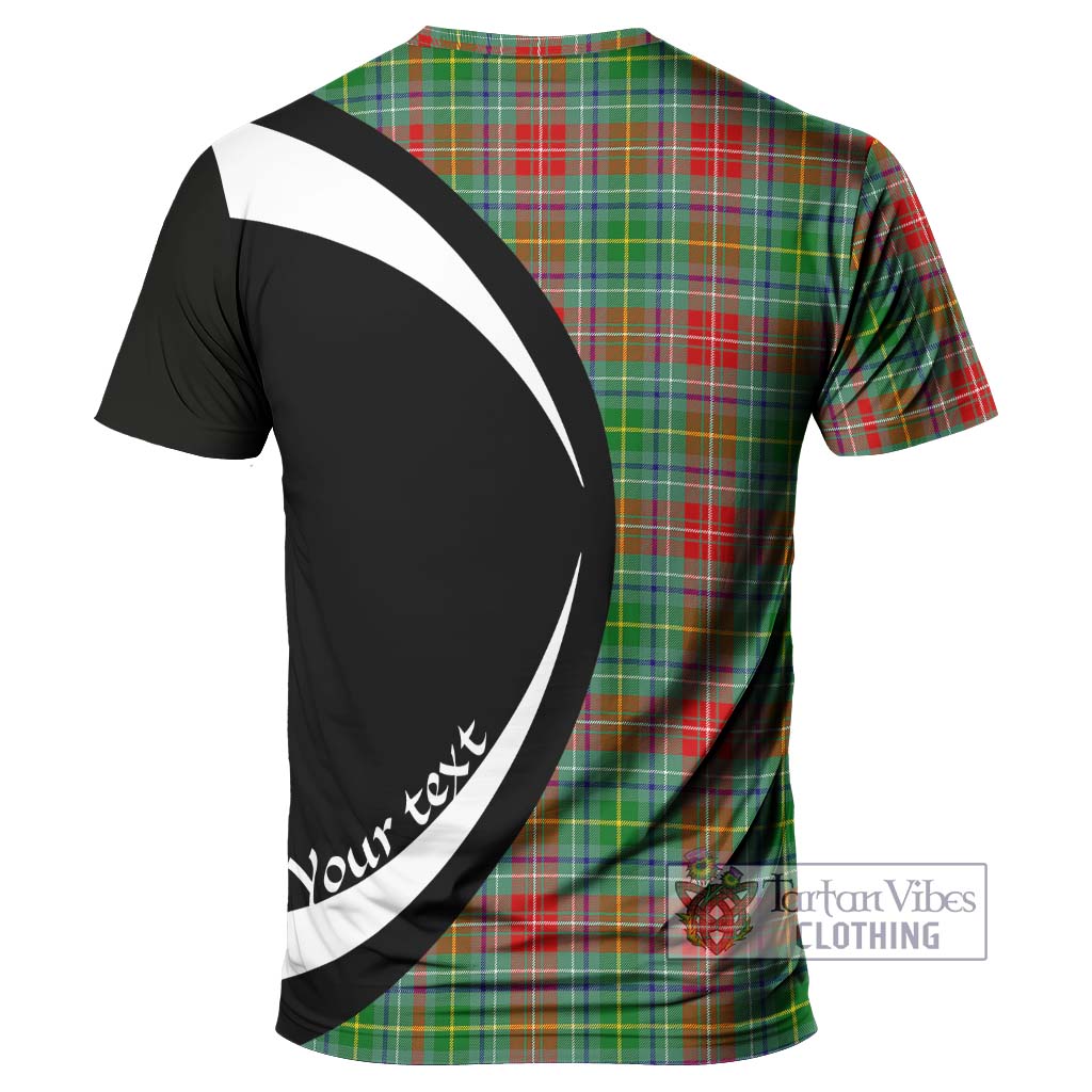 Muirhead Tartan T-Shirt with Family Crest Circle Style - Tartan Vibes Clothing