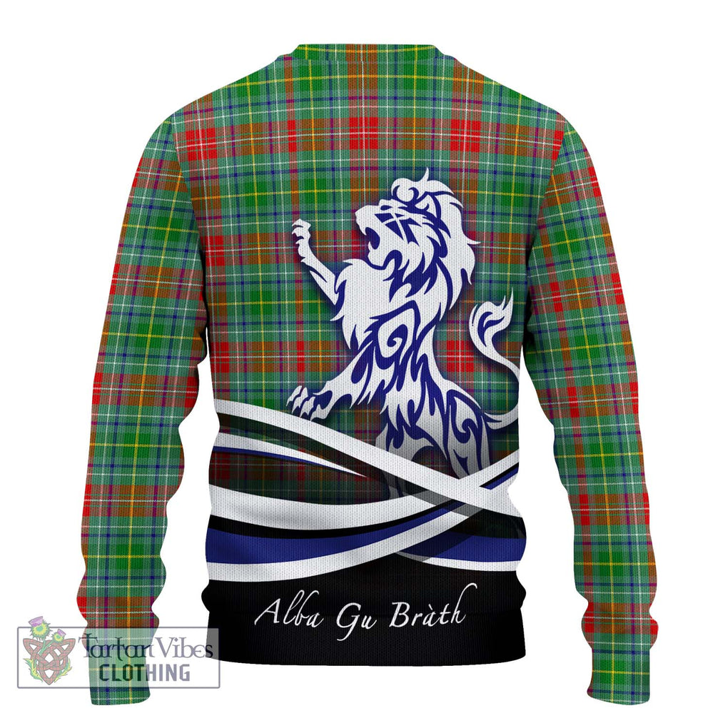 Muirhead Tartan Ugly Sweater with Alba Gu Brath Regal Lion Emblem - Tartan Vibes Clothing