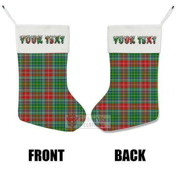 Muirhead Tartan Christmas Stocking with Personalized Text - Tartan Vibes Clothing