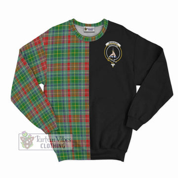Muirhead Tartan Sweatshirt with Family Crest and Half Of Me Style - Tartan Vibes Clothing