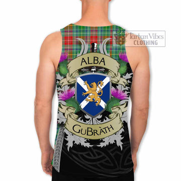 Muirhead Tartan Family Crest Men's Tank Top Lion Rampant Royal Thistle Shield Celtic Inspired - Tartan Vibes Clothing