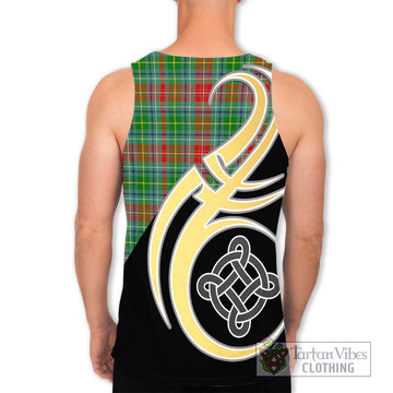 Muirhead Tartan Men's Tank Top with Family Crest and Celtic Symbol Style - Tartan Vibes Clothing