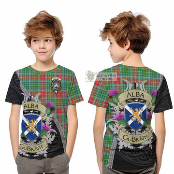 Muirhead Tartan Family Crest Kid T-Shirt Lion Rampant Royal Thistle Shield Celtic Inspired - Tartan Vibes Clothing